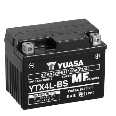 Yuasa  YTX4L 12V/3Ah (WC)