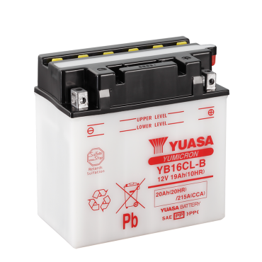 YUASA YB16CL-B 12V/19Ah