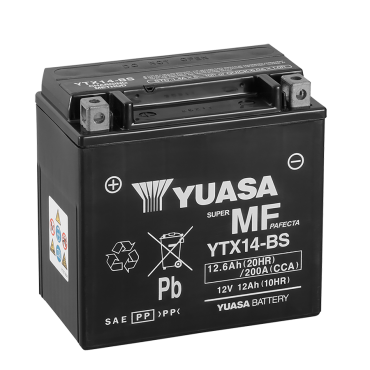 YUASA YTX14 12V/12A (WC)