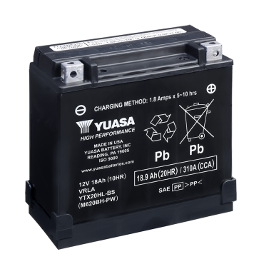 YUASA YTX20HL-BS 12V/18Ah