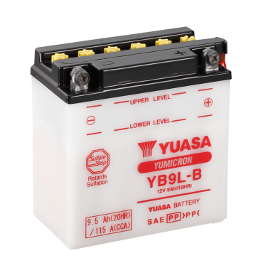 YUASA YB9L-B 12V/9Ah