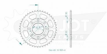 Esjot Kettenrad 45 Z