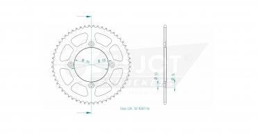ESJOT steel Sprocket steel Beta 125RR/LC 56Z