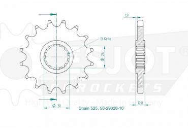 ESJOT Ritzel 15 Z