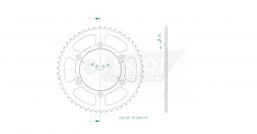 ESJOT Sprocket steel 50 Z