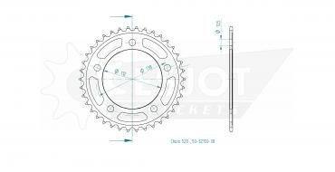 ESJOT Kettenrad 38 Z