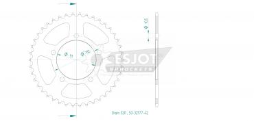 Esjot Kettenrad 42 Z