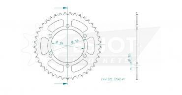 ESJOT Kettenrad 41 Z
