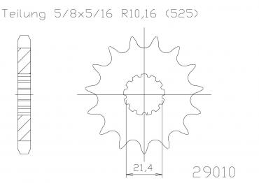 ESJOT Ritzel 15 Z