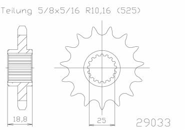 ESJOT Ritzel 20 Z