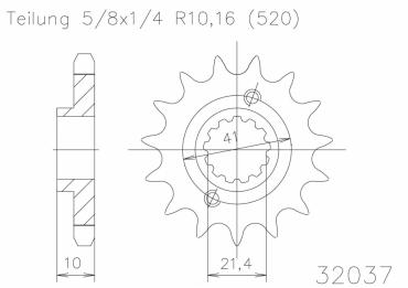 ESJOT Ritzel 15 Z