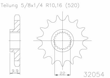 ESJOT Ritzel 15 Z