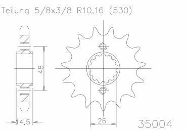 ESJOT Ritzel 17 Z