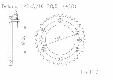 ESJOT Kettenrad 50 Z