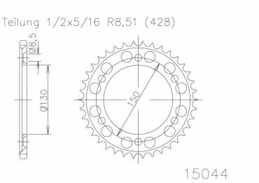 ESJOT Kettenrad 51 Z