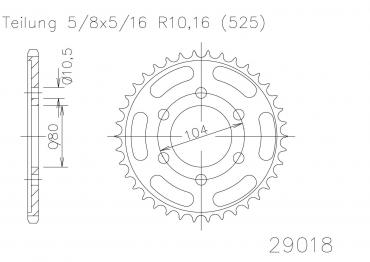 ESJOT Kettenrad 39 Z