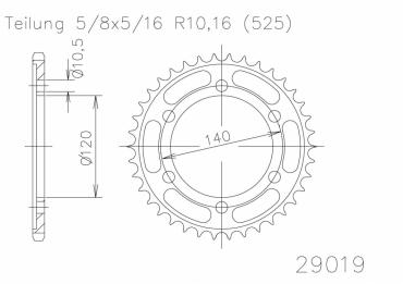 ESJOT Kettenrad 40 Z