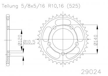 ESJOT Kettenrad 47 Z