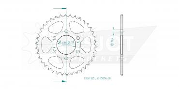 ESJOT Kettenrad 38 Z