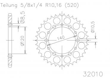 ESJOT Kettenrad 37 Z