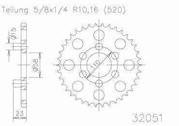 ESJOT Kettenrad 40 Z