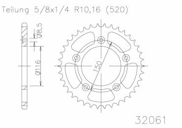 ESJOT Kettenrad 42 Z