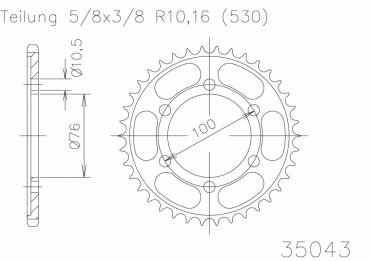 ESJOT Kettenrad 42 Z