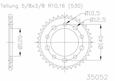 ESJOT Kettenrad 40 Z