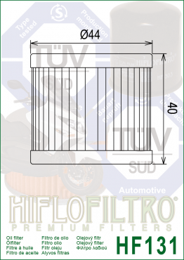 HIFLO Ölfilter HF131 Suzuki