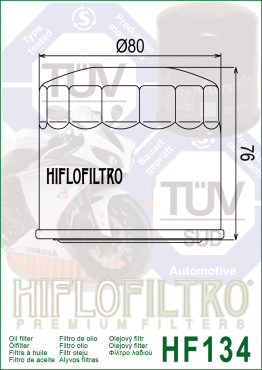 HIFLO Ölfilter HF134 Suzuki
