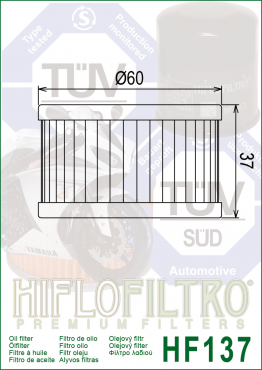 HIFLO Ölfilter HF137 Suzuki