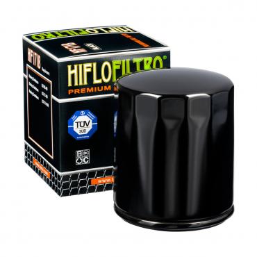 Hiflo Ölfilter HF171B Harley schwarz