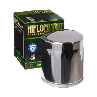 HIFLO Ölfilter HF174C Harley chrom