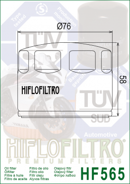 HIFLO Ölfilter HF565 Aprillia