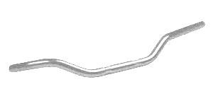 TRW Superbike-handlebar aluminium chrom MCL100C
