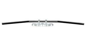 TRW steel handlebar Dragbar long black MCL121SS