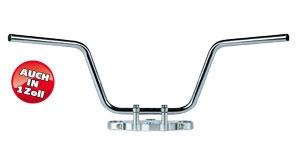 TRW steel handlebar Apehanger chrom MCL136SC