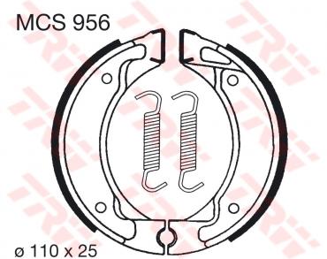 TRW Bremsbacken MCS956