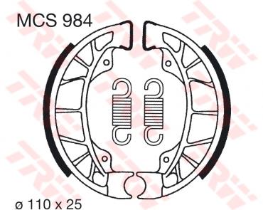 TRW Bremsbacken MCS984