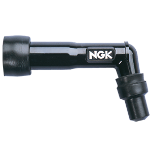 NGK Iridium spark plug connector XB01F black