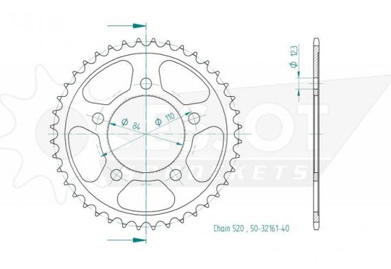 ESJOT Kettenrad 40 Z