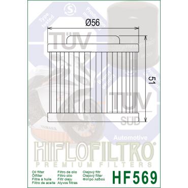 HIFLO Ölfilter HF569 MV Agusta