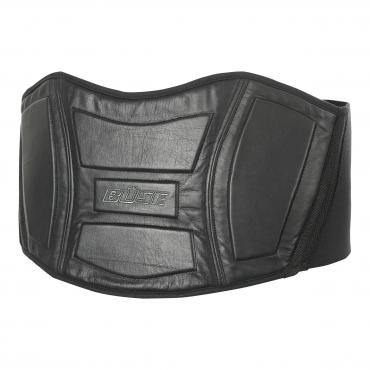 BÜSE Drift leather kidney belt black size S