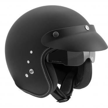 ROCC Classic PRO jet helmet matt black size XS