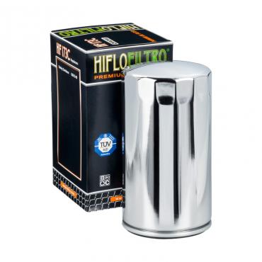 HIFLO Ölfilter HF173C Harley chrom